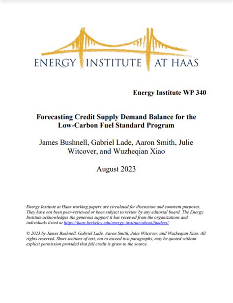 Forecasting Credit Supply Demand Balance for the Low .